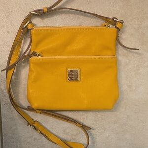 Dooney & Bourke Mustard Crossbody Bag